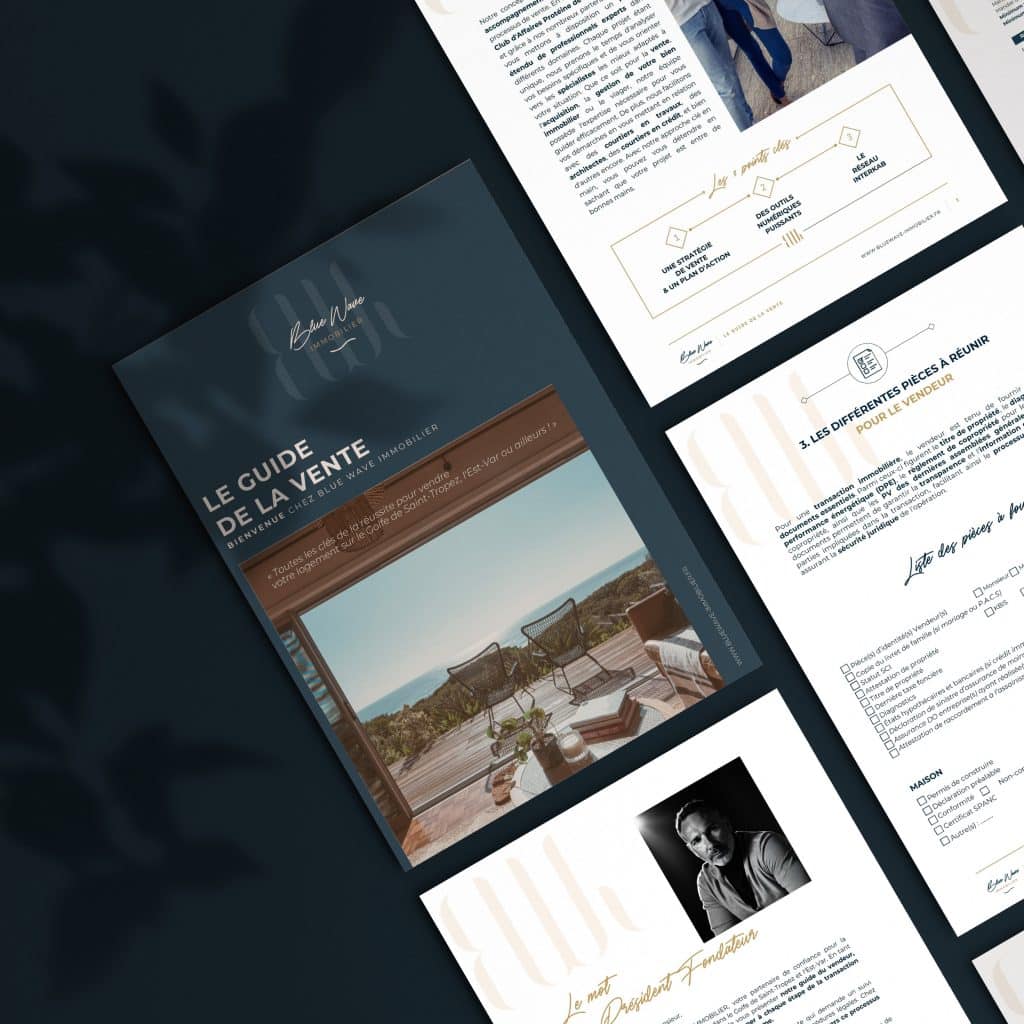 Livret – Blue Wave immobilier – Fréjus