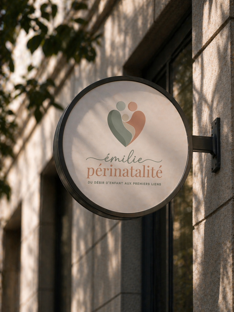 Identité visuelle – Emilie Perinatalité – Nancy