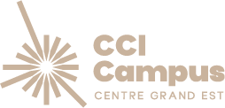 Logo CCI Campus Centre Grand Est, client du Studio Leelooam