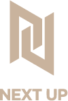Logo Next Up, client du Studio Leelooam